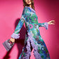 Deva dress in floral blue
