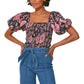 Eva crop blouse in jolie