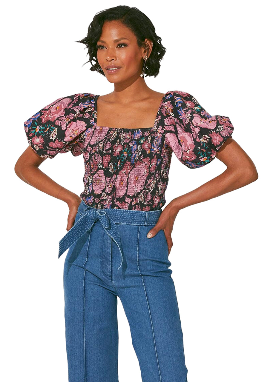 Eva crop blouse in jolie