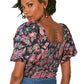 Eva crop blouse in jolie
