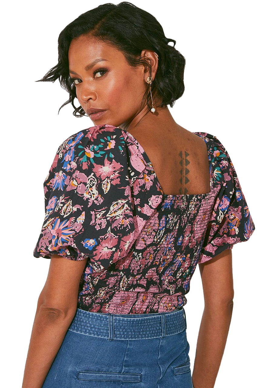 Eva crop blouse in jolie