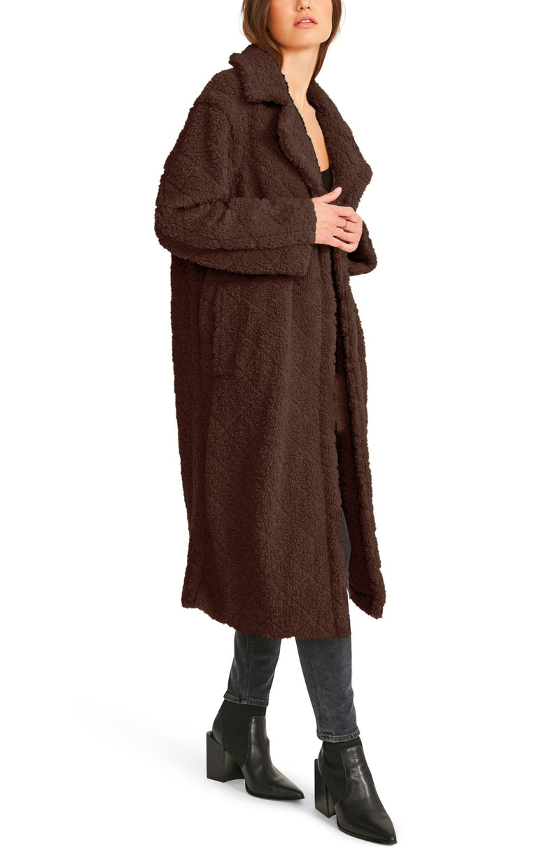 Fozzie coat in chocolate