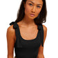 Gigi tank in jet black