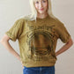 Yellowstone tour national parks boyfriend tee in olive