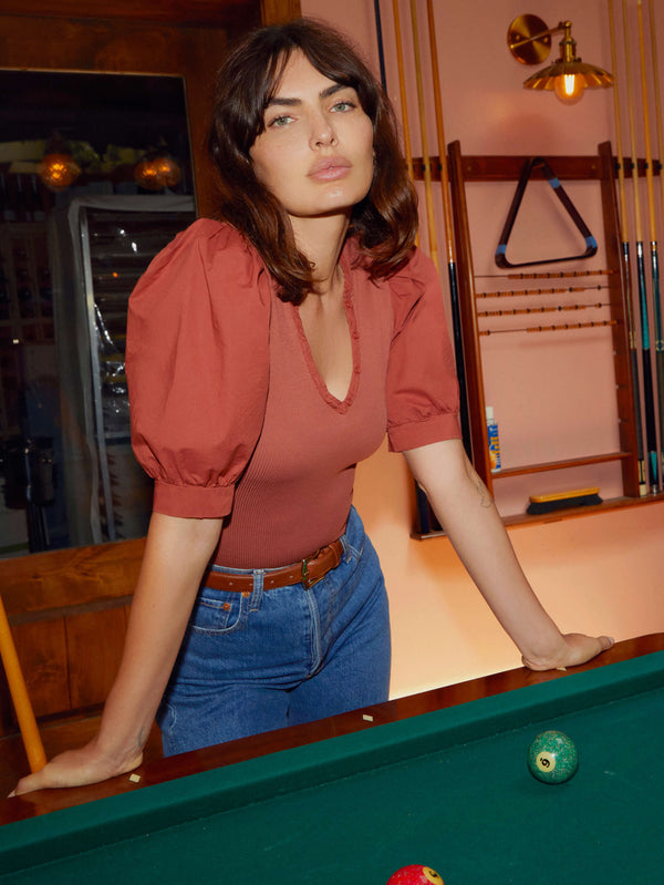 Natalie combo tee in tajin