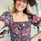 Eva crop blouse in jolie