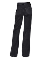Leenah wide leg in blacktop destructed