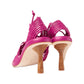 Lida ankle wrap heels in napa pink