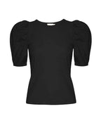 Caitlin blouse in jet black