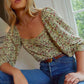 Dallyce romantic tee in vintage fleur