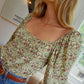 Dallyce romantic tee in vintage fleur