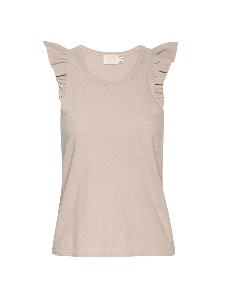 Gemma flutter tank in almond milk