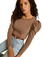Krista feminine tee in sahara