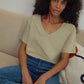 Nina vintage tee in safari