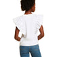 Para boxy tee in optic white