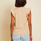 Paulette tank in toasted marshmallow