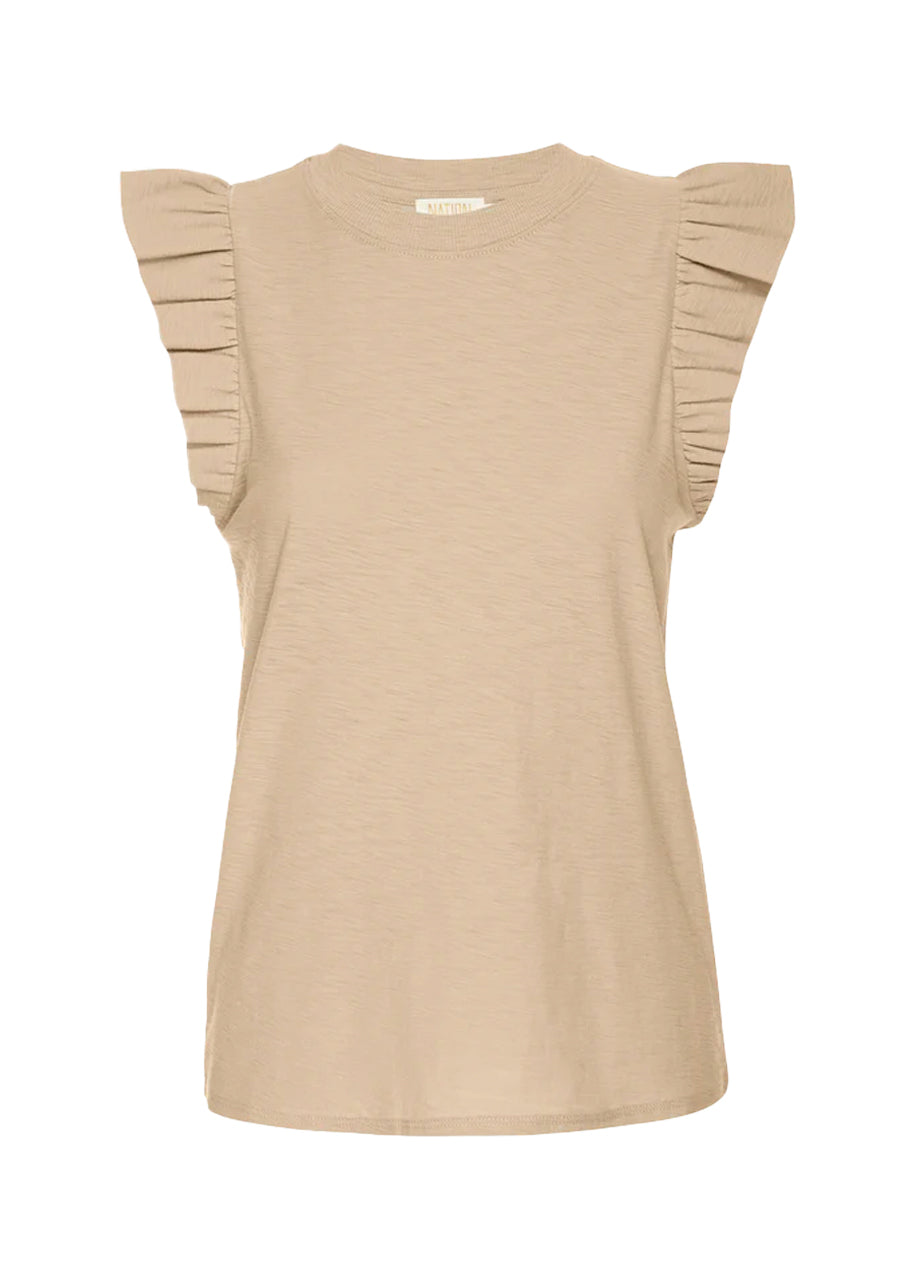 Paulette tank in toasted marshmallow