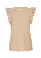 Paulette tank in toasted marshmallow