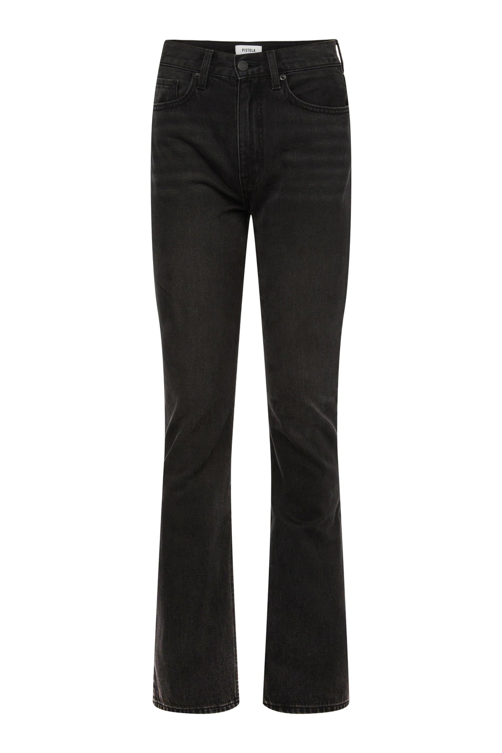 Alexa high rise slim flare in dark sky