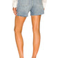 Devin high rise mom cut off shorts in lucca distressed