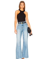 Ruby high rise wide leg flare in othello