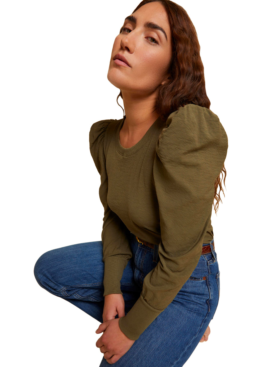 Romy long sleeve tee in ozark